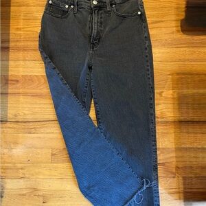 Madewell Women's Straight Leg Jeans in Black
